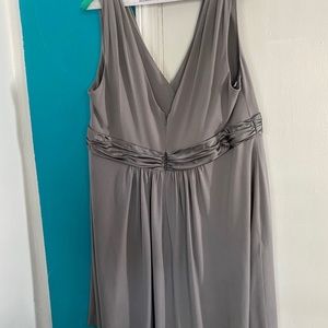 David’s bridal Grey size 20 short gown